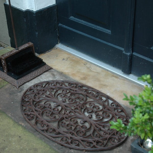 Ketaus ovalus kilimėlis Esschert Design-image-1