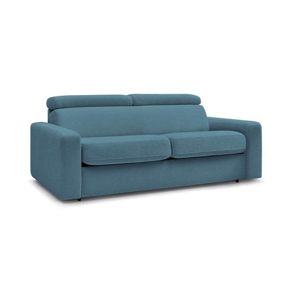 Sulankstoma sofa mėlynos spalvos 195 cm Monaco – Bobochic Paris-image-3