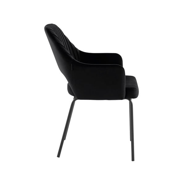 Juodo aksomo valgomojo kėdės, 2 vnt. Britney - Støraa-image-4