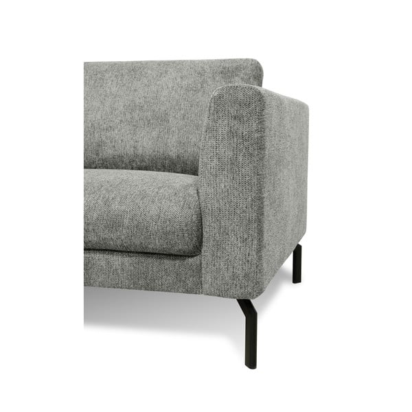 Kampinė sofa šviesiai pilkos spalvos (su kairiuoju kampu) Gomero – Scandic-image-3