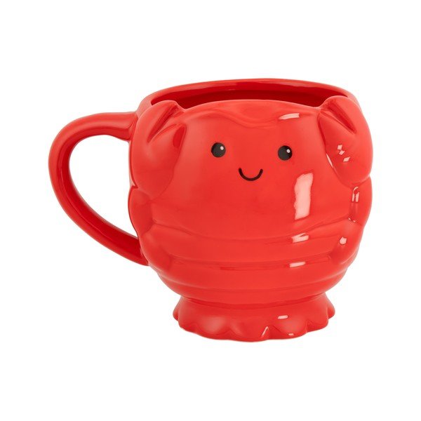 Raudonos spalvos puodelis Lobster – Sass & Belle