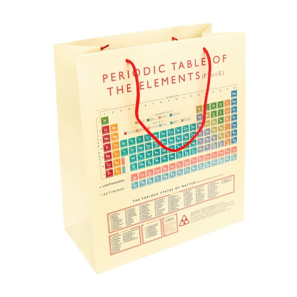 Dovanų maišelis 29x34 cm Periodic Table - Rex London