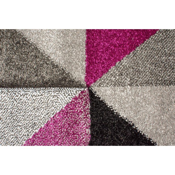 Kilimų kilimai Flair Kilimai Aurora Grey Purple, 80 x 150 cm-image-1