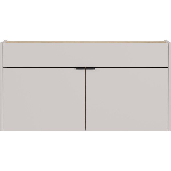 Kreminės spalvos pakabinama spintelė 110x57x22 cm Ameca – Germania-image-2