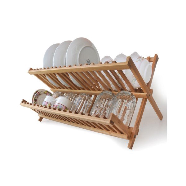 Bambukinė indų džiovyklė Bambum Meriend-image-1