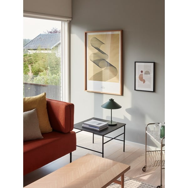 Stalinis šviestuvas tamsiai žalios spalvos (aukštis 38 cm) Shape – Hübsch-image-4