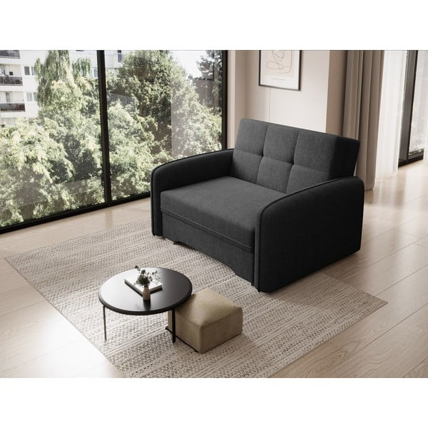 Juodos spalvos krėslas Laine – ELTAP-image-3