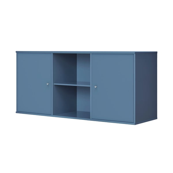 Žema pakabinama šoninė spintelė mėlynos spalvos 133x61 cm Mistral – Hammel Furniture-image-1