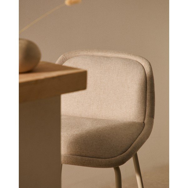 Smėlio spalvos baro taburetė (sėdynės aukštis 65 cm) Aimin – Kave Home-image-2