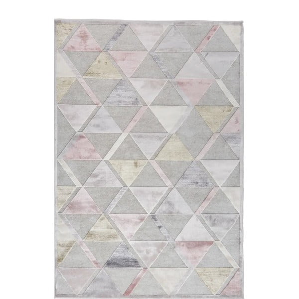Pilkas kilimas Universal Margot Triangle, 120 x 170 cm