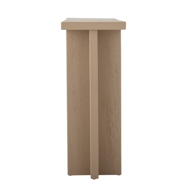 Natūralios spalvos iš kėnio masyvo konsolinis staliukas 32x110 cm Cupa – Bloomingville-image-4