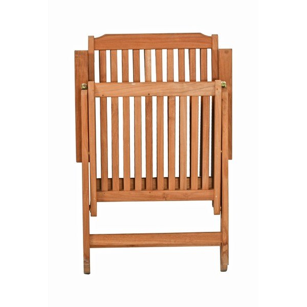 Medžio masyvo sodo krėslas rudos spalvos Solo – Garden Pleasure-image-3