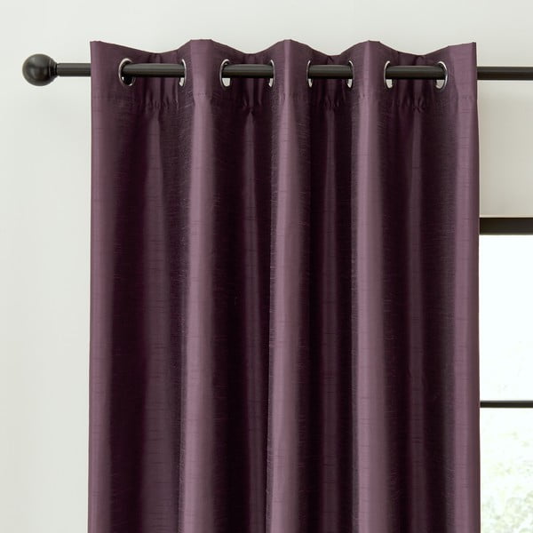 Tamsiai violetinės užuolaidos, 2 vnt., 168x183 cm - Catherine Lansfield