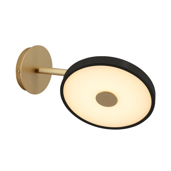 Sieninė lempa juodos spalvos LED su pritemdymo funkcija ø 15 cm Asteria Wall Short – UMAGE-image-2