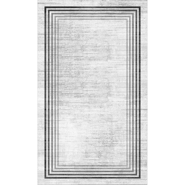Skalbiamas kreminės spalvos kilimas 80x300 cm Simpio – Vitaus