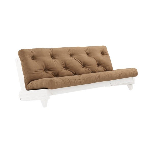 Sulankstoma sofa Karup Design Fresh White/Mocca-image-1