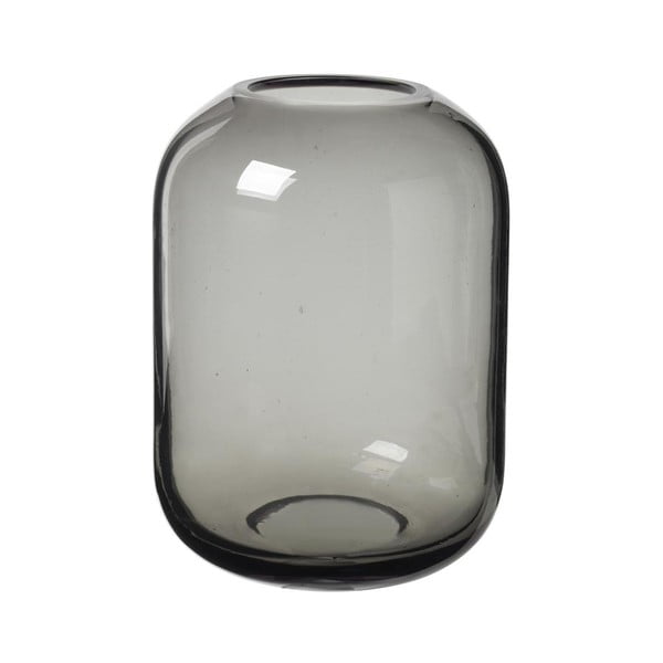 Pilko stiklo vaza "Blomus Bright", 21,5 cm aukščio