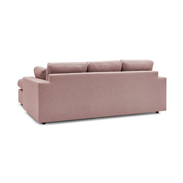 Rožinės spalvos kampinė sofa Belair – Bobochic Paris-image-4