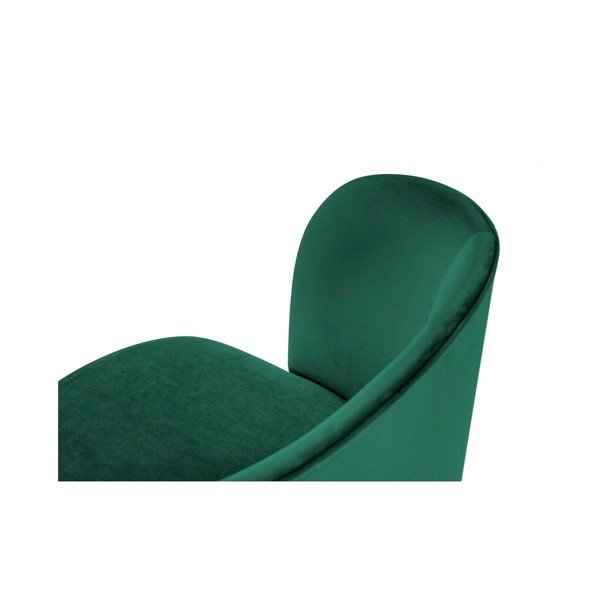 Žalia valgomojo kėdė su aksominiu apmušalu Windsor & Co Sofas Aurora-image-3