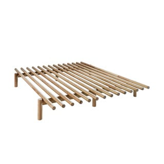 Pušies medienos lovos rėmas Karup Design Pace Natural, 160 x 200 cm