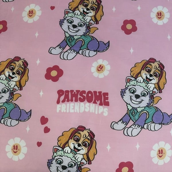 Viengulė vaikiška patalynė iš mikropluošto 140x200 cm Paw Patrol – Jerry Fabrics-image-4