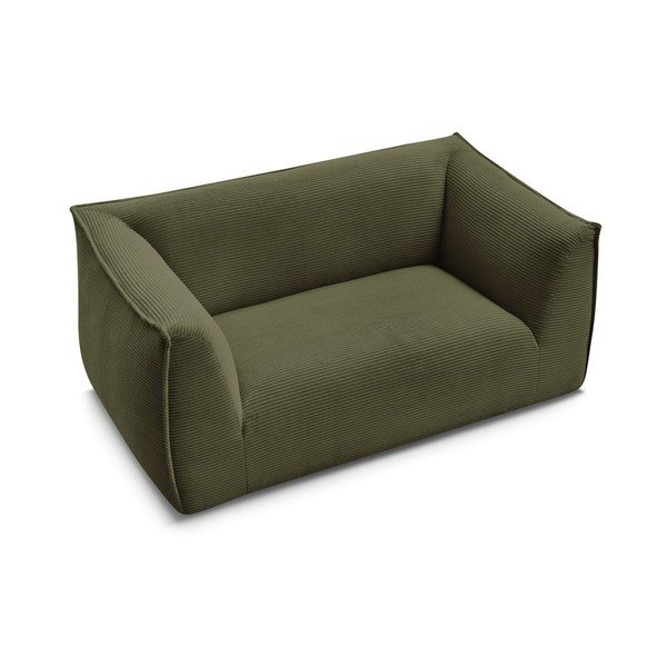 Žalios spalvos sofa iš kordinio velveto 170 cm Giorgia – Bobochic Paris-image-3