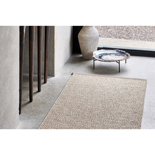 Kreminės spalvos lauko kilimas 70x200 cm Effi Mud – Pappelina-image-4