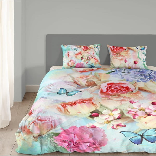 Įtrauktas linas Fleurs, 135x200 cm-image-1