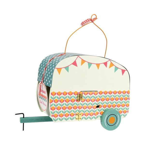 Medinis karavano formos namelis paukščiams Rex London Frank-image-3