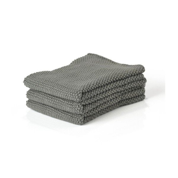 Virtuvės rankšluosčiai iš medvilnės 3 vnt. 27x27 cm – Zone