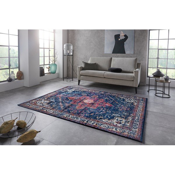 Mėlynas ir raudonas kilimas Nouristan Azrow, 120 x 170 cm-image-1
