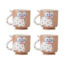 Šviesiai rudos spalvos puodeliai 4 vnt. Missy – Bloomingville