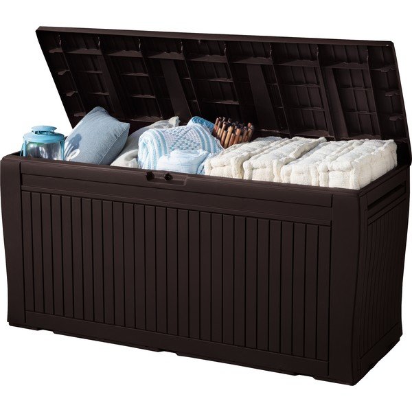 Sodo daiktadėžė rudos spalvos Comfy – Keter-image-2