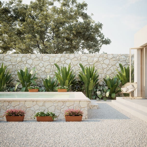 Vazonas gėlėms 53 cm Siza – Artevasi-image-3