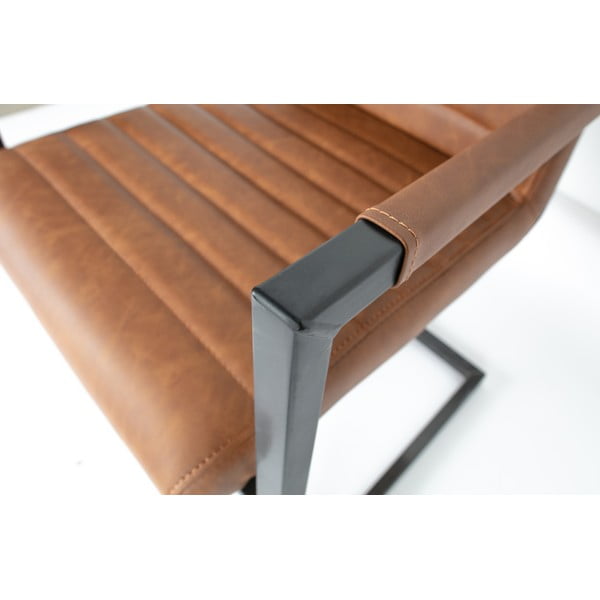 Ruda valgomojo kėdė WOOOD Bas-image-1