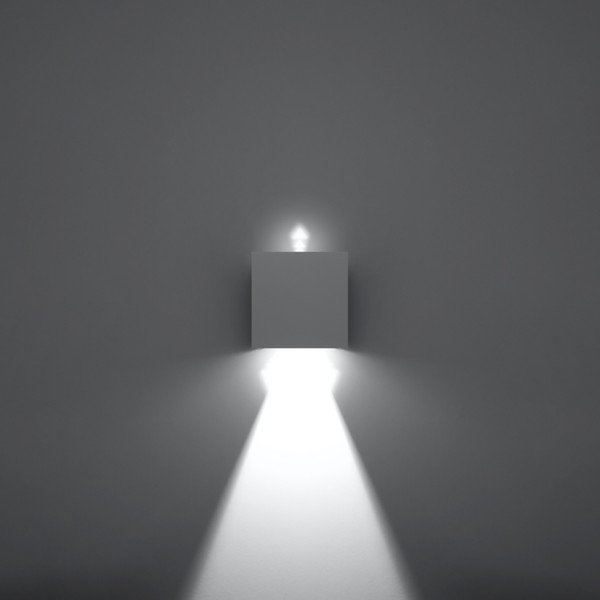 Sieninė lempa baltos spalvos LED Pinio – Sollux-image-4
