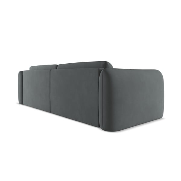 Tamsiai pilkos spalvos sofa 210 cm Hoku – Makamii-image-4