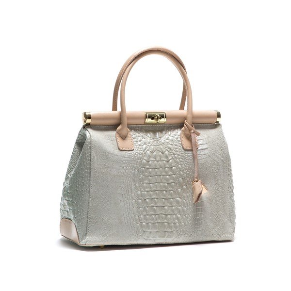 Odinė rankinė Anna Luchini 825 Beige-image-1