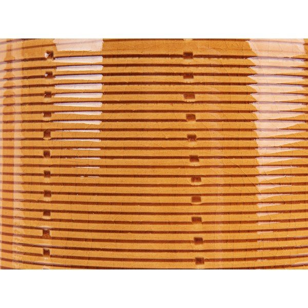 Oranžinė keraminė vaza PT LIVING Bottle, aukštis 14 cm-image-3
