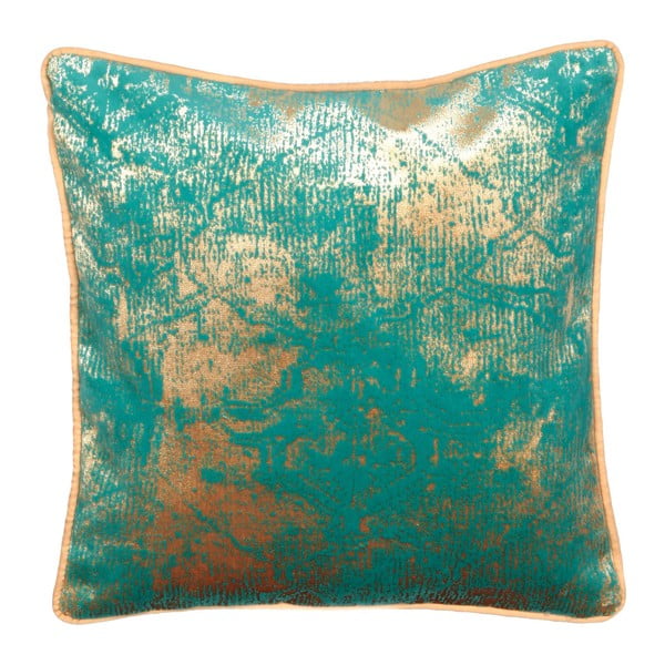 Turkio ir smėlio spalvos dvipusė pagalvėlė Kate Louise Muro, 45 x 45 cm