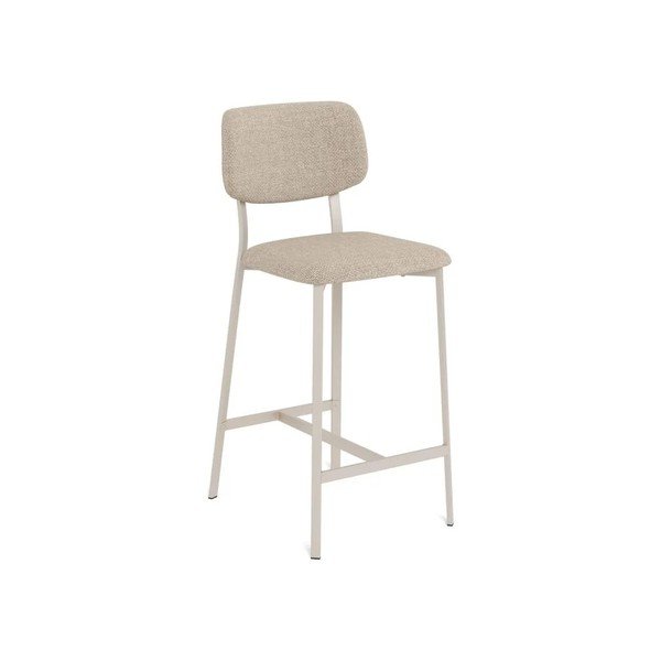 Smėlio spalvos iš audinio baro taburėtės 2 vnt. (sėdynės aukštis 68,5 cm) Alison – Actona