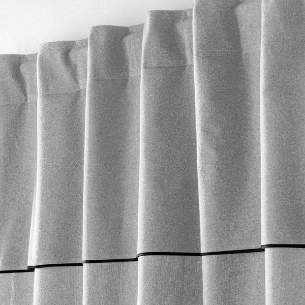 Užuolaida šviesiai pilkos spalvos 140x240 cm Mistraline – douceur d'intérieur-image-1