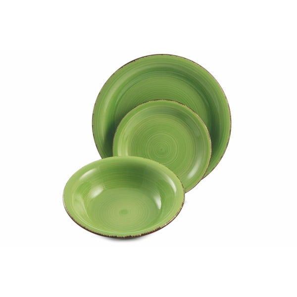 18 dalių "VDE Tivoli 1996 Baita" akmens masės lėkščių rinkinys-image-4