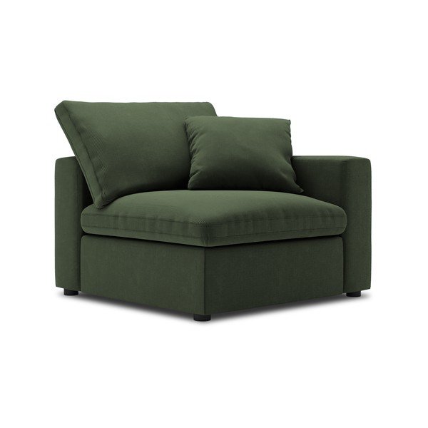 Tamsiai žalias modulinės sofos kampas Windsor & Co Sofas Galaxy, dešinysis kampas-image-2