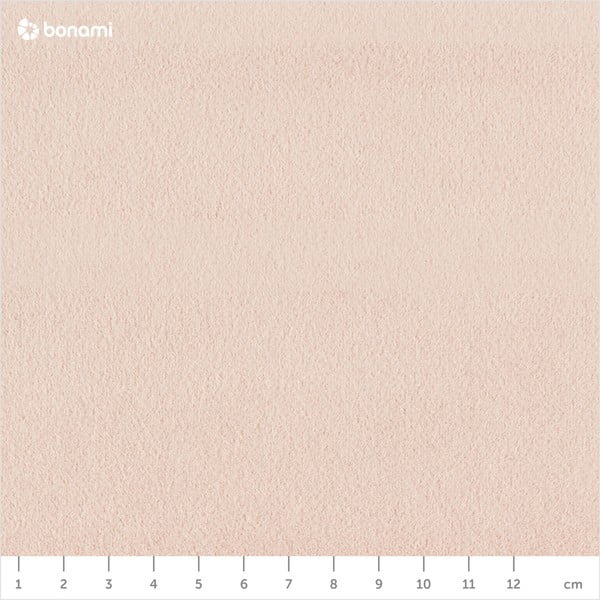 Smėlio spalvos aksominė dvigulė lova Mazzini Lovos Nerin, 180 x 200 cm-image-1