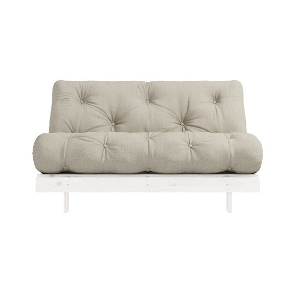 Sulankstoma sofa Karup Design Roots White/Linen Beige-image-3