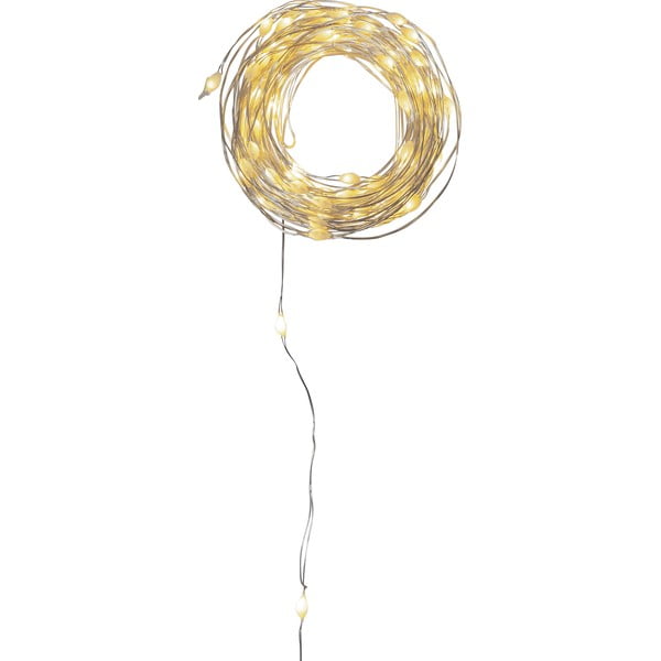 Šviečianti girlianda lempučių skaičius 100 vnt. su kištuku ilgis 10 m Dew Drop – Star Trading-image-2