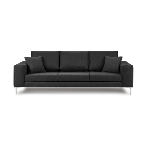 Tamsiai pilka sofa "Cosmopolitan Design Cartagena", 264 cm
