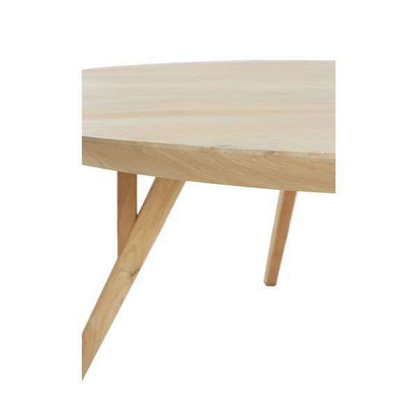 Iš mango masyvo apvalios formos valgomojo stalas ø 140 cm Quenza – Light & Living-image-4