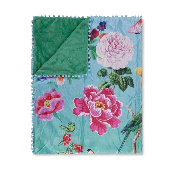 Antklodė ir pledas iš mikropliušo 130x160 cm – Descanso-image-1